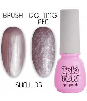 Гель-лак Toki Toki Shell №05 5 мл TPO free